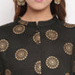 NOZ2TOZ Women Dark Green Cotton Kurti (1pc) - Swadesiicart