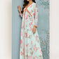 Ahalyaa Women's Traditional wear Kurta Set - Blue | Swadesiicart