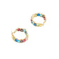 Multi Loops Gold Plated- Ruby Raang | Swadesiicart