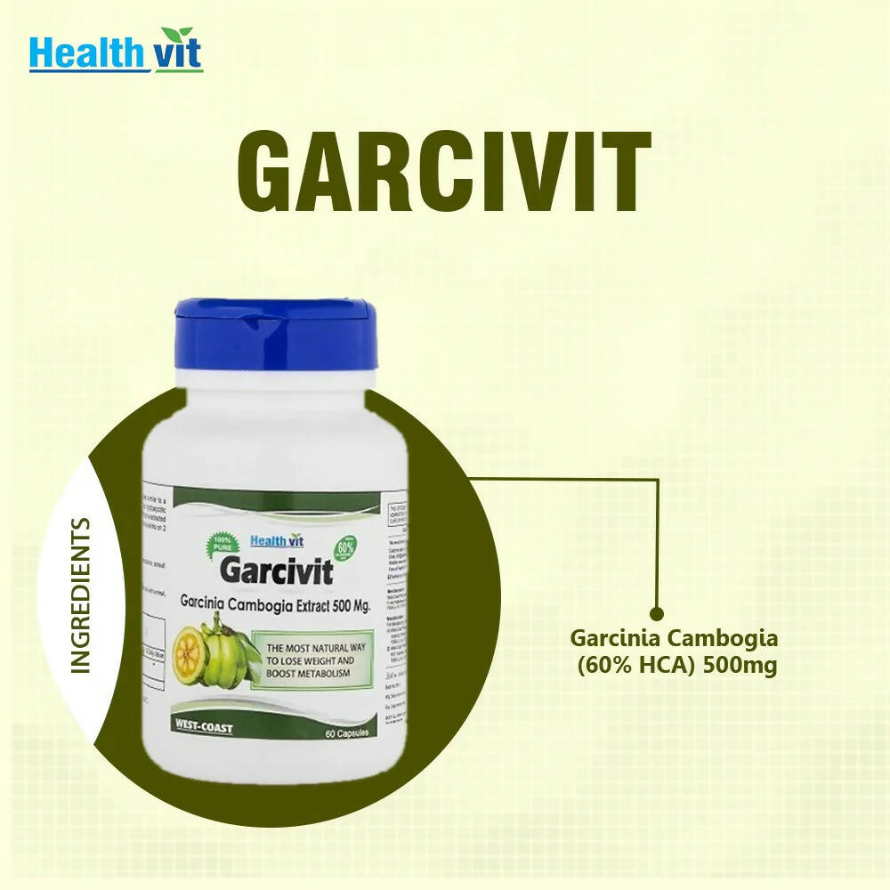 Healthvit Garcivit Capsules - Swadesiicart