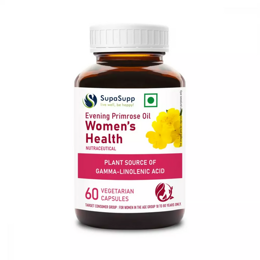 Sri Sri Tattva Supasupp SupaSupp Evening Primrose Oil Capsules - Women's Health - Swadesiicart