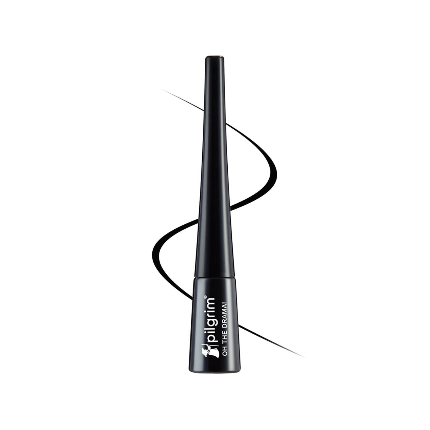 Pilgrim Metallic Eyeliner Black Scandal, Long Lasting & Smudge Proof Enriched With Argan Oil - Pilgrim