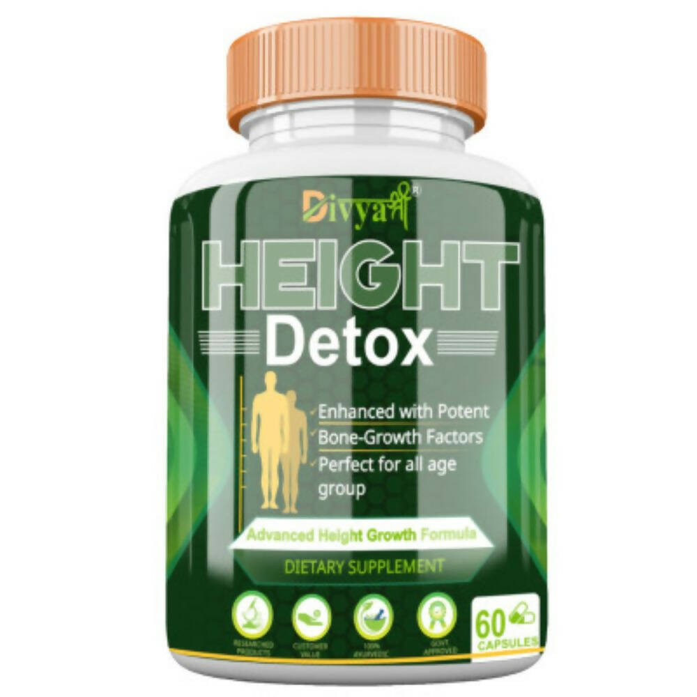 Divya Shree Height Detox Capsules - Jeevan Care Ayurveda