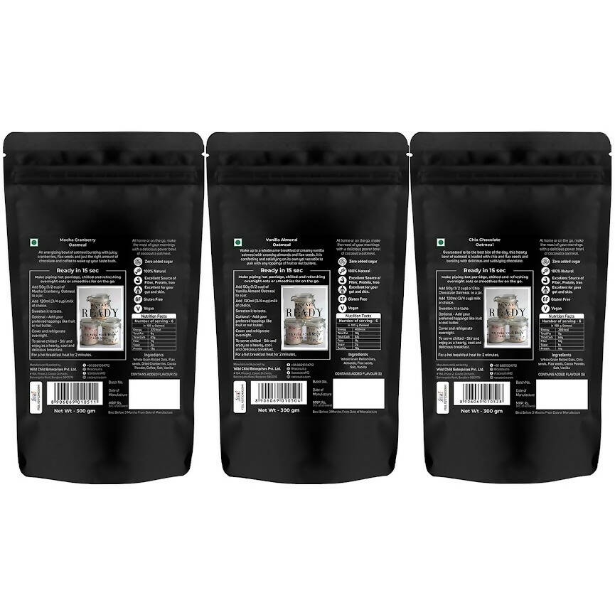 Cocosutra Gut Health Hamper - Oatmeal Mix Combo - Swadesiicart