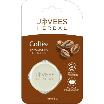 Jovees Coffee Exfoliating Lip Scrub - Swadesiicart
