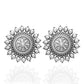 New Stylish Oxidized Gold-Polished Gold Studs Earrings for Womens by House of Ree | Swadesiicart