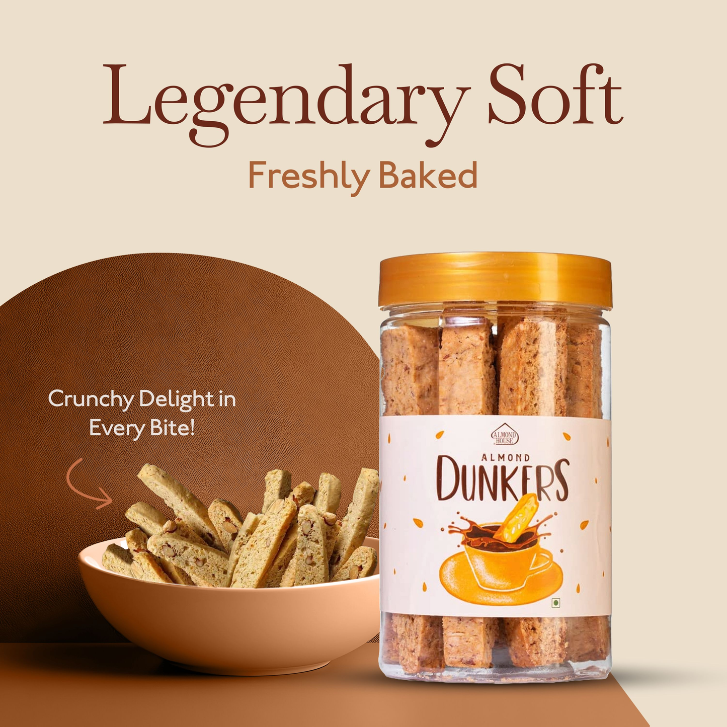 Almond House Almond Dunkers | Swadesiicart
