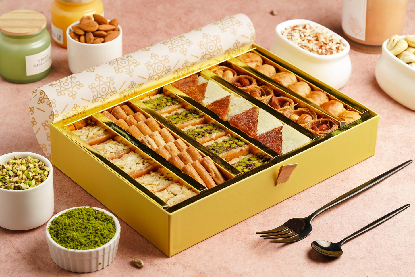 Gourmet Baklava Grandeur Gift Box | Swadesiicart