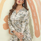 Monjolika Fashion White Color Printed Rayon Designer Co Ord Set - Swadesiicart