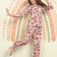 Monjolika Fashion Pink Color Printed Rayon Designer Co Ord Set - Swadesiicart