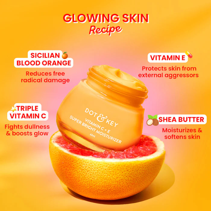 Dot & Key CSMS (Cleanser, Serum, Moisturizer, Sunscreen) Vitamin C Combo | Swadesiicart
