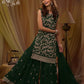 Anaita Black Georgette Suit with Embroidery & Sequence Work