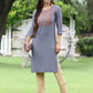 Juniper Women Blue Rayon Festive Wear Embroidered Straight Kurta | Swadesiicart