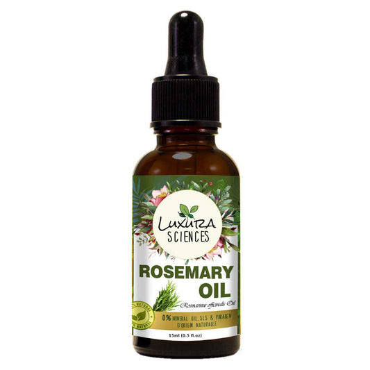 Luxura Sciences Organic Rosemary Essential Oil For Hair Growth - Luxura Sciences - D2C Ecommerce