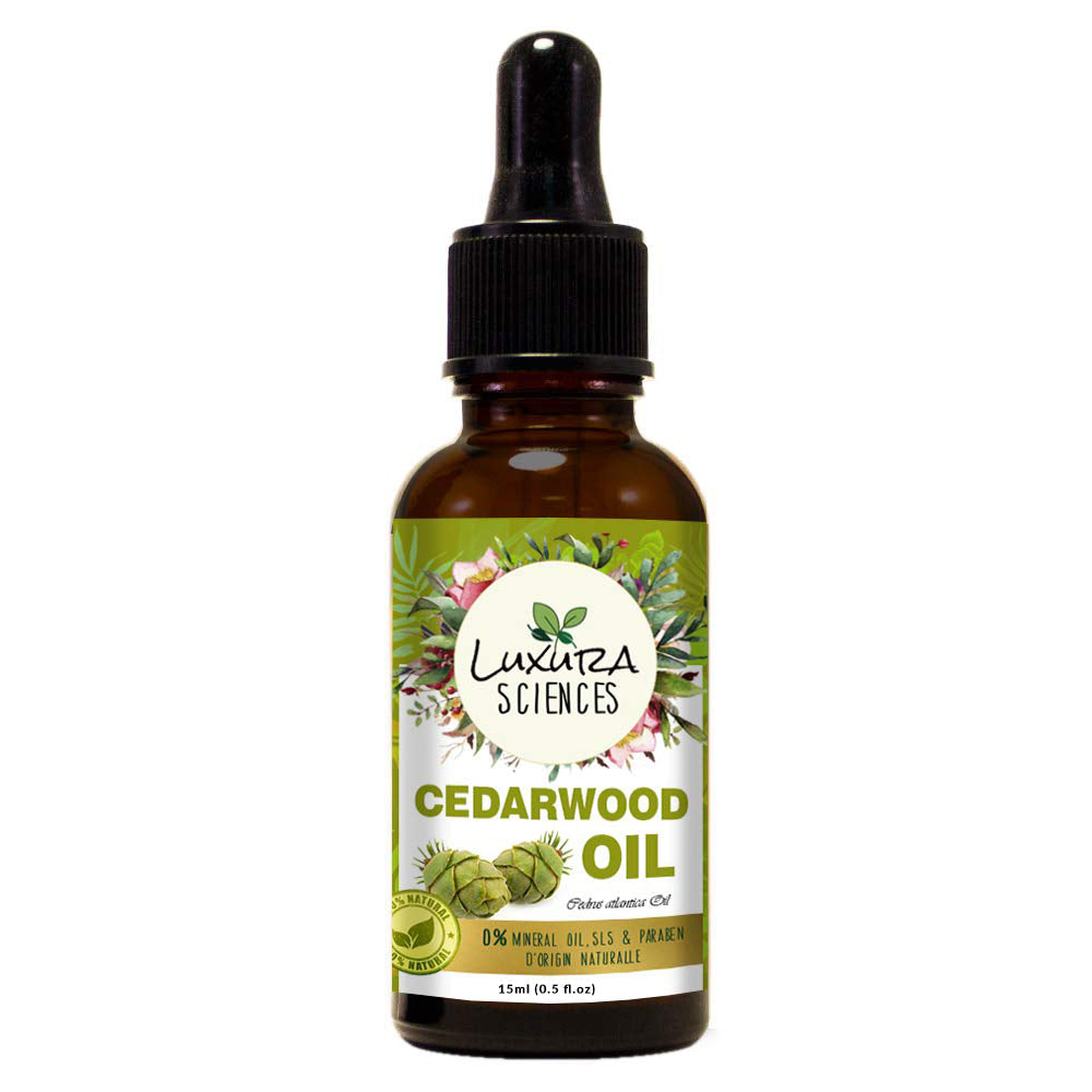 Luxura Sciences Organic Cedarwood Essential Oil - Luxura Sciences - D2C Ecommerce