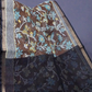 Black And Brown Colour Block Print Pure Kota Cotton Saree By Gayathri Reddy Designer Studio | Swadesiicart