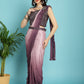 Mitera Maroon Ombre Dyed Ready to Wear Saree | Swadesiicart