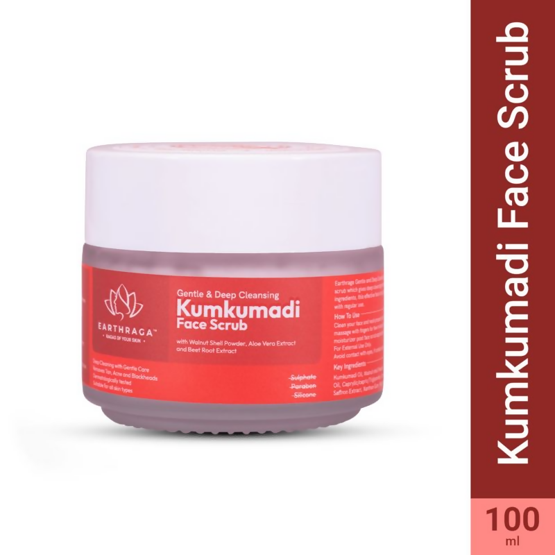 Earthraga Kumkumadi Face Scrub | Swadesiicart