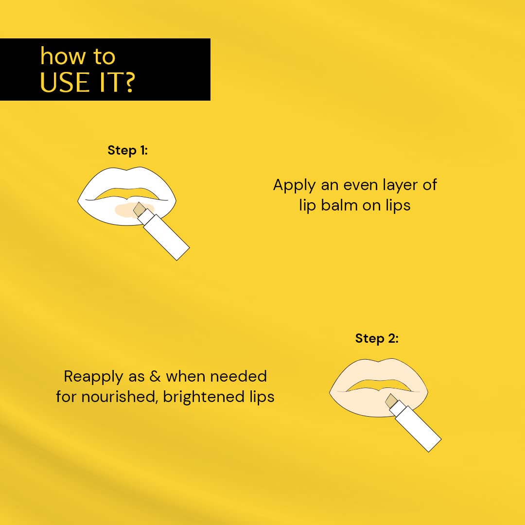 Deconstruct Brightening Lip Balm with SPF 30 - For Dark, Pigmented, Dry, Flaky Lips - Swadesiicart