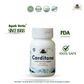Ayush Herbs Carditone — Natural Heart Health Supplement, 60 Caplets, 1000 mg