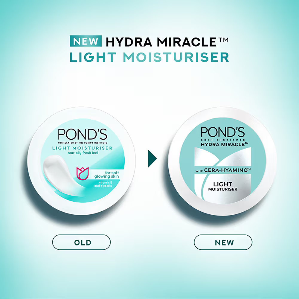 Ponds Light Moisturiser with Vitamin E & Glycerine – 24Hr Hydration