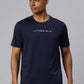 Alcis Men Typography Printed Dry Tech Slim Fit Sports T-shirt | Swadesiicart