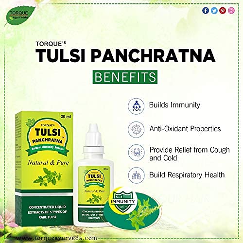 Torque's Tulsi Panchratna-Natural Immunity Booster | Swadesiicart