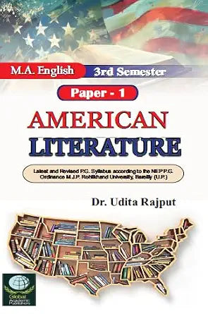 American Literature (M.A. 3rd Semester) Paper-I      Hardcover – 29 October 2024