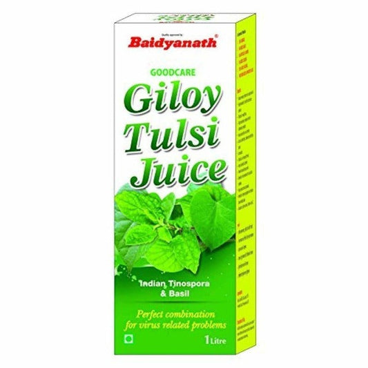 Baidyanath Giloy Tulsi Juice - 1 Ltr | Swadesiicart