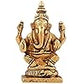 Estele Gold-Polished Antique Divine Ganesh Idol - Swadesiicart