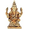Estele Gold-Polished Antique Divine Ganesh Idol - Swadesiicart
