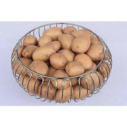 Stainless Steel Vegetable and Fruit Bowl Basket - Swadesiicart