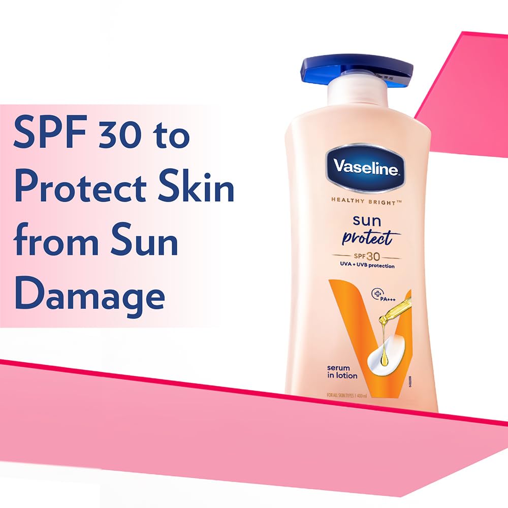 Vaseline Sun Protect SPF 30 Serum In Lotion With UVA + UVB Protection, PA+++ - Swadesiicart