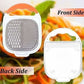 Stainless Steel / Onion/ Carrot Cutter with Container - Swadesiicart