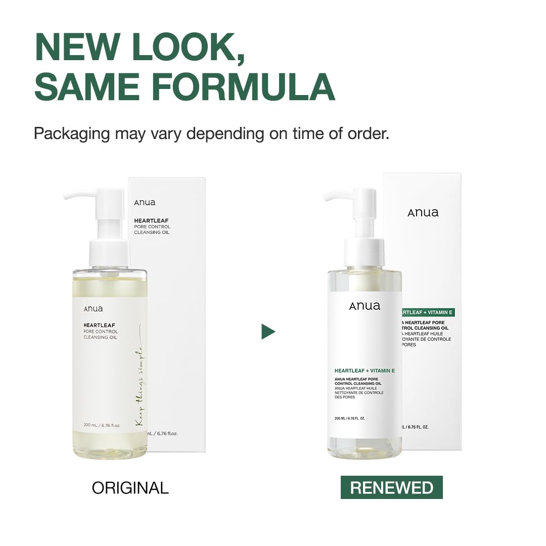 Anua Heartleaf Pore Control Cleansing Oil - Korean Skincare | Swadesiicart
