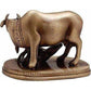 Kamdhenu Cow & Calf Brass Showpiece - Swadesiicart