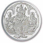 Silver Purity Coin Ganesha + Lakshmi + Saraswati | Swadesiicart