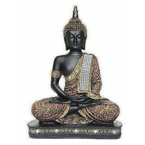 Sitting Buddha Idol Statue - Showpiece | Swadesiicart