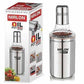 Nirlon Stainless Steel Oil Pot, 1 Litre, Silver - Swadesiicart