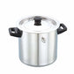 Stainless Steel Cookware Finish Look Heat Insulated Water Boiler Silver - Swadesiicart