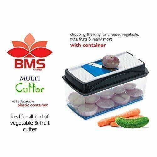 Blue Color - Premium Nicer vegetables and fruits Slicer Chippers and chopper - Swadesiicart