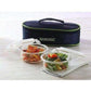 Glass Tiffin Set, 320ml, Set of 2 - Swadesiicart