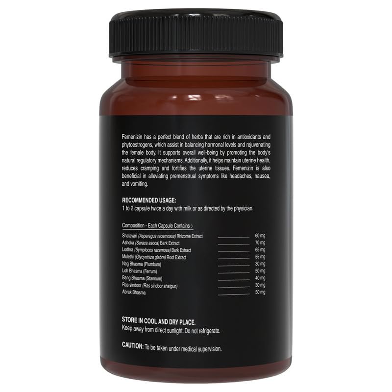 Pure Nutrition Femenizin Capsules For Women - Swadesiicart