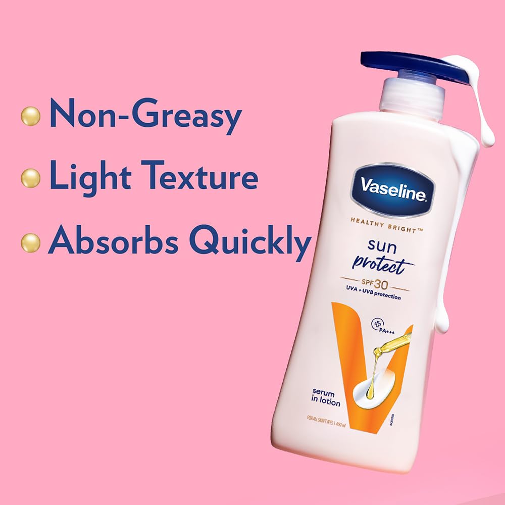 Vaseline Sun Protect SPF 30 Serum In Lotion With UVA + UVB Protection, PA+++ - Swadesiicart