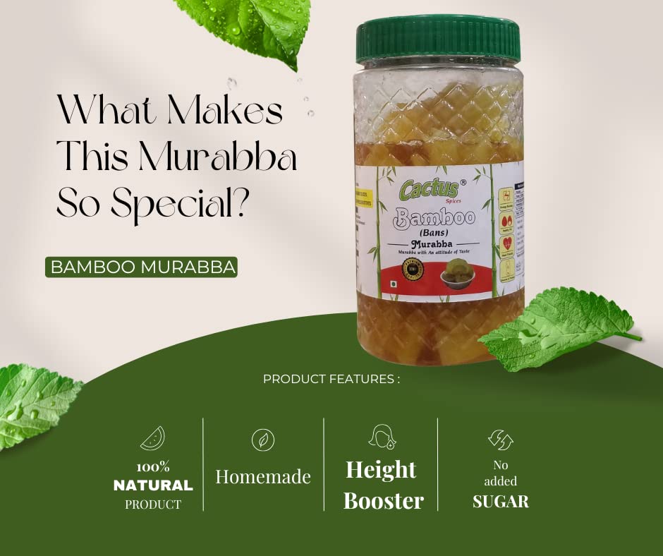 Cactus Spices Bamboo/Bans Murabba with Neem Honey | Swadesiicart