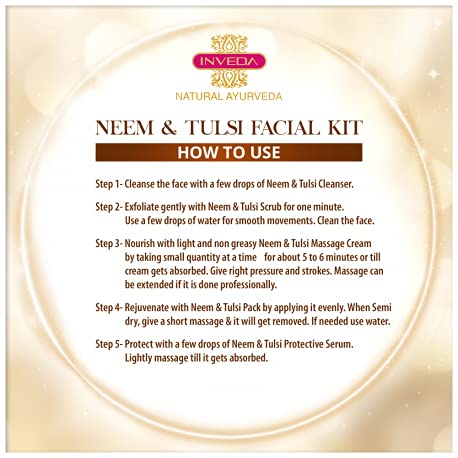 Inveda Neem and Tulsi Facial Kit - Swadesiicart