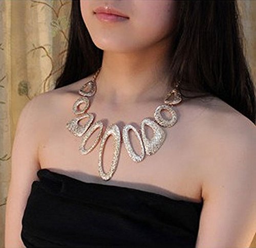 Gold-Toned Alloy Designer Necklace - The Pari | Swadesiicart