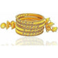 Silk Thread Bangle Set - Swadesiicart