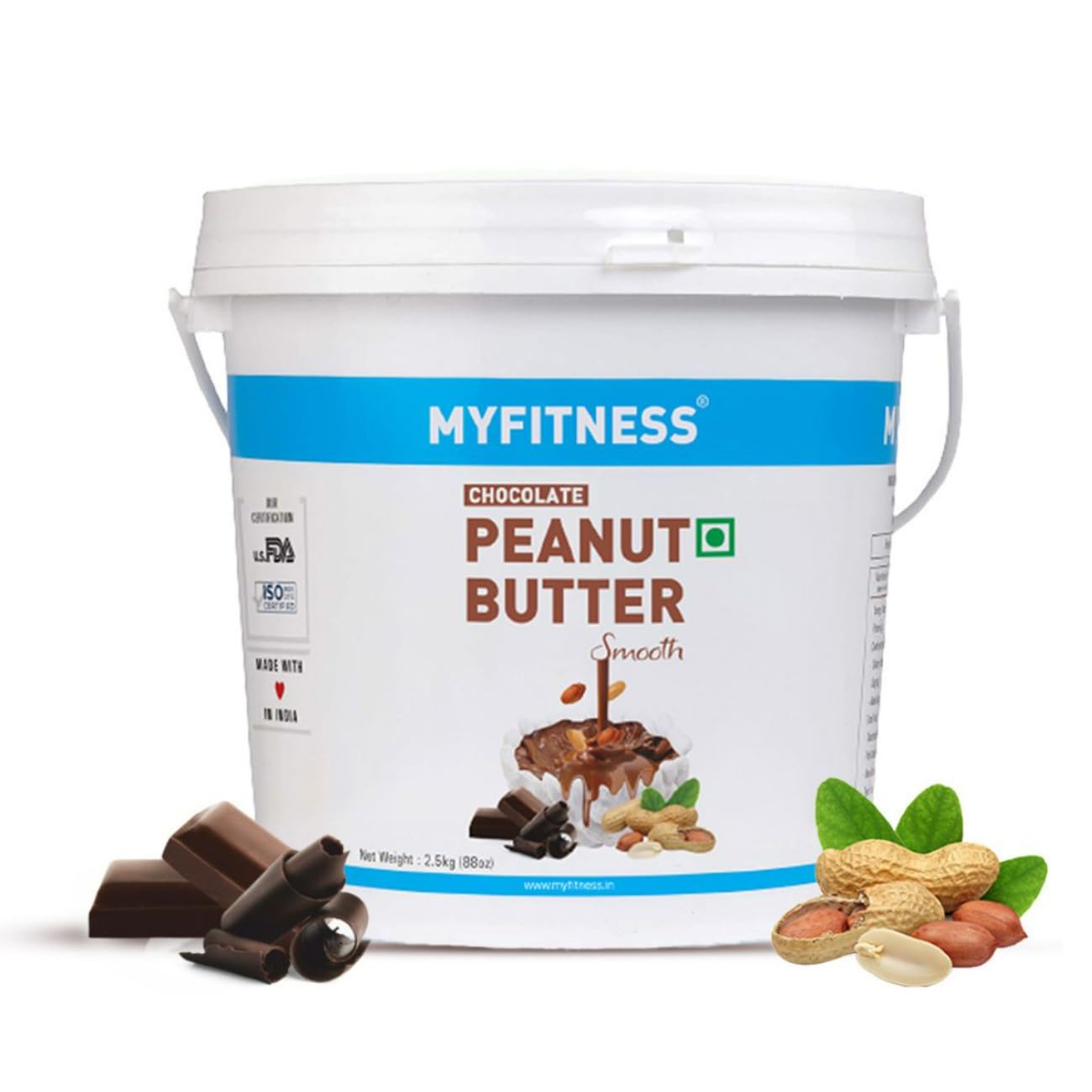 Myfitness Chocolate Peanut Butter (Crunchy) - Swadesiicart