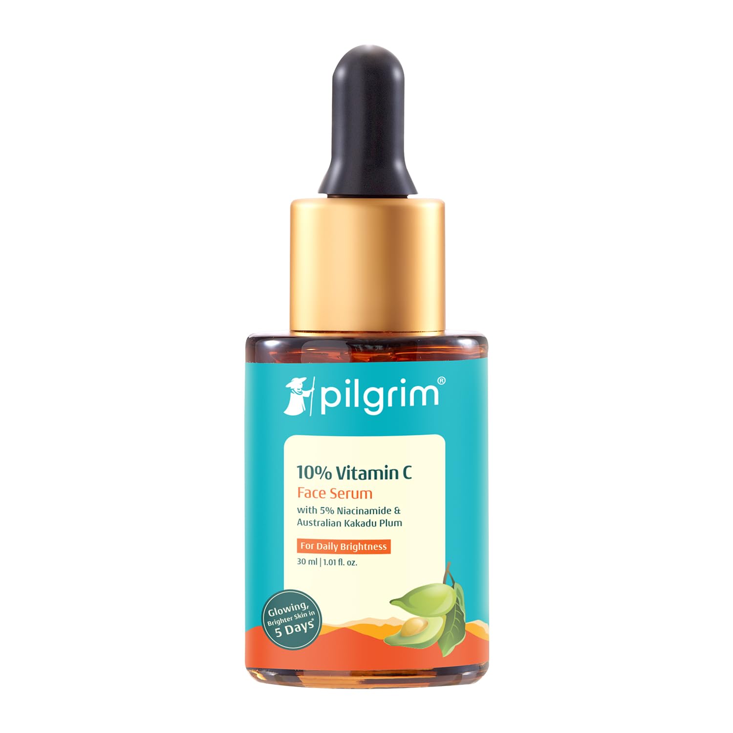 Pilgrim 10% Vitamin C Face Serum For Daily Brightness 5% Niacinamide - Swadesiicart